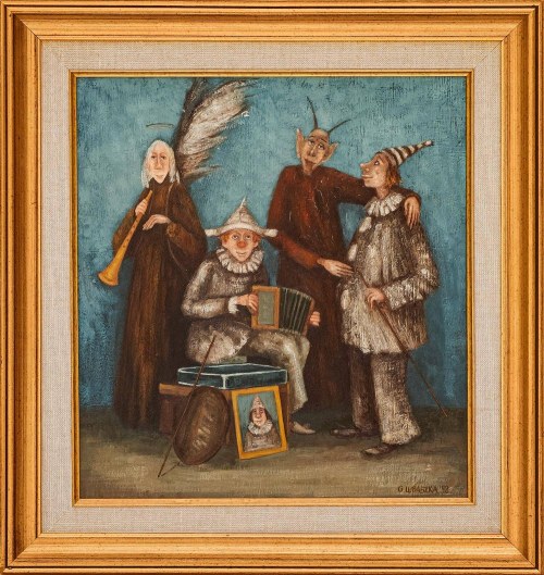Grażyna Lubaszka, Scena alegoryczna, 1998
