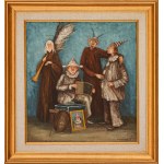 Grażyna Lubaszka, Allegorical Scene, 1998