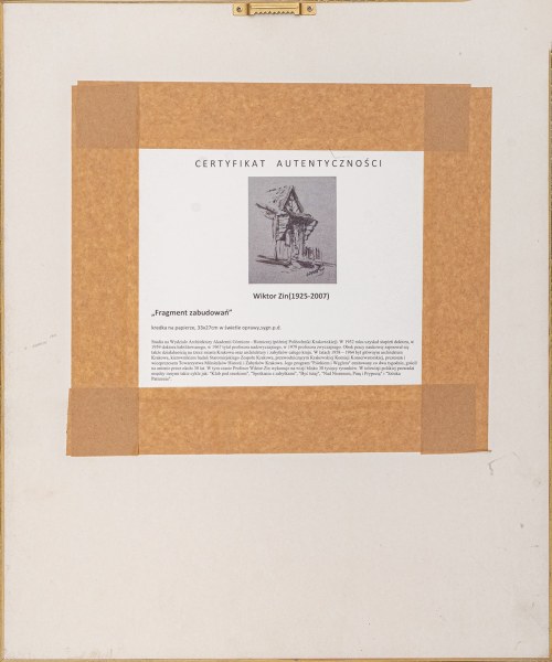 Wiktor Zin, Fragment zabudowań