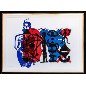 A. R. Penck, Sans titre E/A 1/500