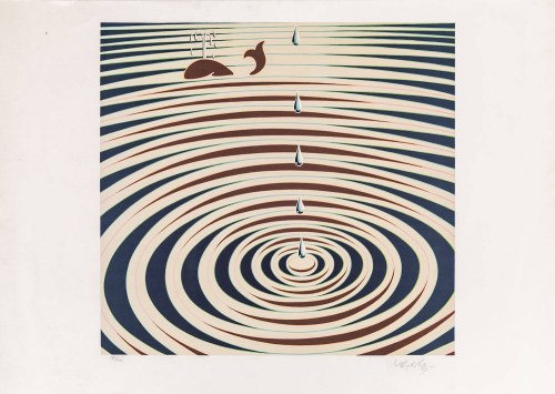 Victor Vasarely, Studium ruchu - Pierścienie 181z200