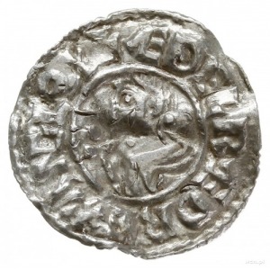 denar typu crux, 991-997, mennica Norwich, mincerz Eadm...