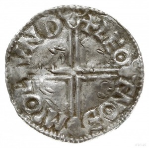 denar typu long cross, 997-1003, mennica Londyn, mincer...