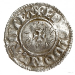 denar typu small cross, 1009-1017, mennica Canterbury, ...