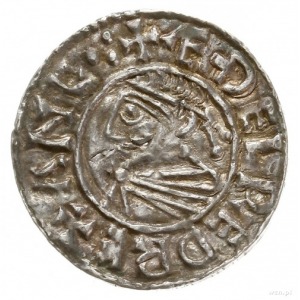 denar typu small cross, 1009-1017, mennica Glouchester,...