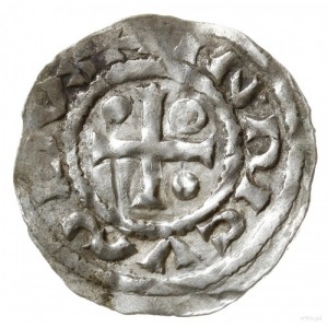 denar 985-995, Ratyzbona, mincerz Sigu; Hahn 22g (nie m...