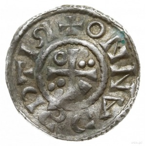 denar 1009-1024, Ratyzbona, mincerz An; Hahn 29a1.6; sr...