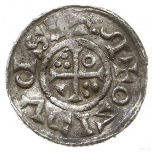 denar 1009-1024, Ratyzbona, mincerz Od; Hahn 29c4.12; s...