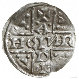 denar 1018-1026, Ratyzbona, mincerz Aza; Hahn 31b1.3; s...
