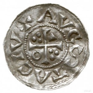 denar 1009-1024, Augsburg; Hahn 145.18; srebro 20 mm, 1...