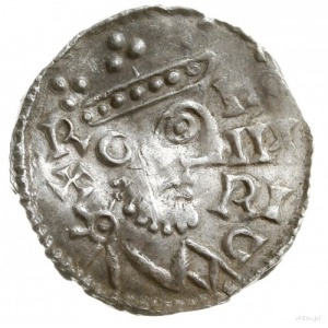 denar 1009-1024, Augsburg; Hahn 145.65; srebro 19 mm, 1...