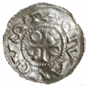 denar 1009-1024, Augsburg; Hahn 145.65; srebro 19 mm, 1...