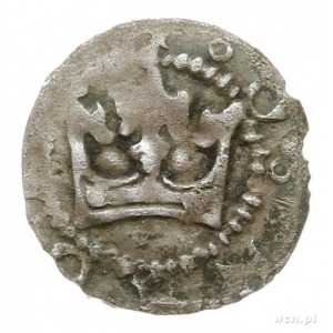 denar około 1330, mennica Kraków lub Inowrocław; Aw: Wy...