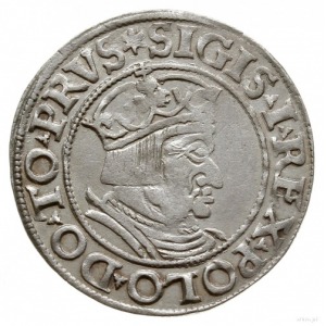 grosz 1535, Gdańsk; odmiana z napisem SIGIS I REX POLO ...