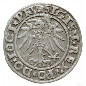 grosz 1535, Elbląg; na awersie PRV kończy napis; Kop. 7...