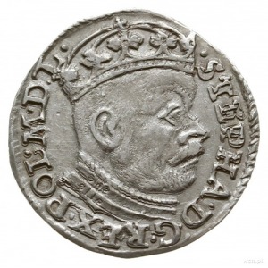 trojak 1583, Olkusz; litery I-D pod datą rozdzielone he...