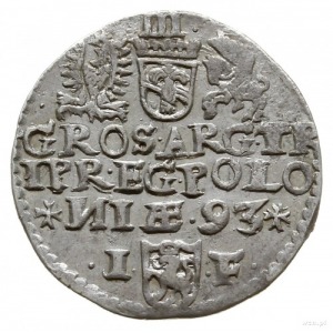 trojak 1593, Olkusz; Iger O.93.2.d (R1)