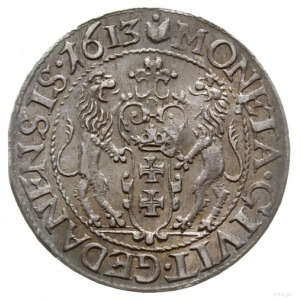 ort 1613, Gdańsk; kropka nad łapą niedźwiedzia; Kop. 74...