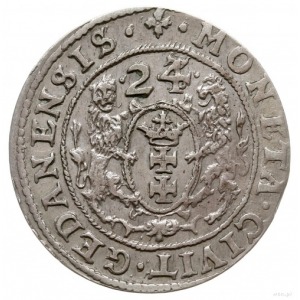 ort 1624, Gdańsk; data przebita z roku 1623; na awersie...