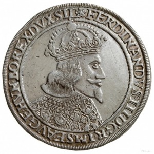 talar 1642, Wrocław; Aw: Popiersie cesarza w prawo i na...