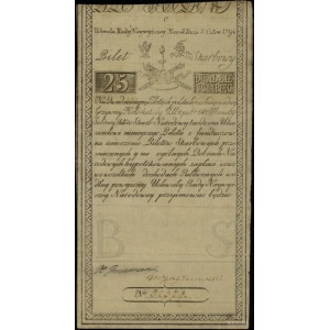 25 złotych polskich 8.06.1794; seria C, numeracja 32379...