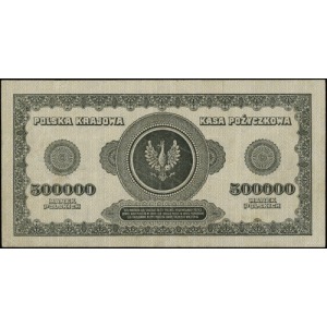 500.000 marek polskich 30.08.1923; seria AN, numeracja ...