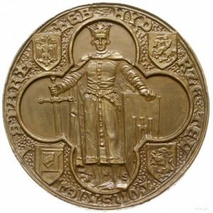 medal z 1910 roku autorstwa Jana Raszki wybity z okazji...