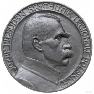 medal z 1916 roku autorstwa Jana Raszki poświęcony Józe...