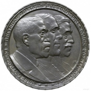 medal z 1917 roku autorstwa Jana Raszki poświęcony Radz...