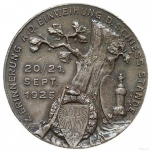 medal z 1925 roku autorstwa Oertela wybity na pamiątkę ...