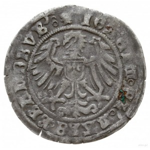 grosz 1514, Krosno Odrzańskie; Bahrfeldt 265c; rzadki, ...