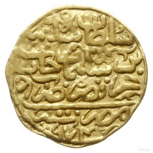 ałtyn (dinar, sultani) 974 AH (AD 1566), mennica Misr (...