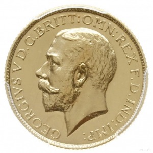 funt (sovereign) 1911, Londyn; Seaby 3996; moneta w pud...
