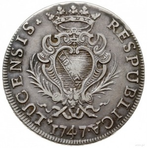 scudo 1747; Dav. 1373, CNI XI / 185 / 806; srebro 26.57...