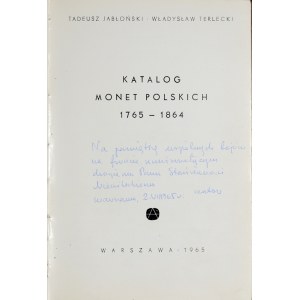 Jabłoński T., Terlecki Wł., Katalog monet polskich 1764-1864, Warszawa 1965.65
