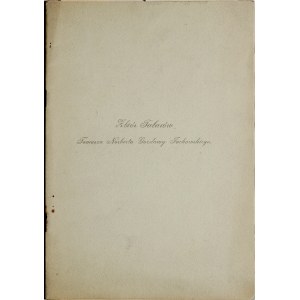 Bolcewicz B., Katalog talarów zbioru Tomasza Norberta Gozdawy Jackowskiego, Warszawa 1894.