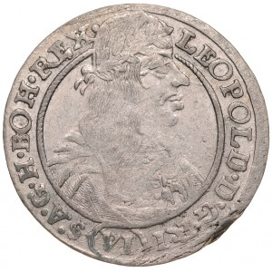 Śląsk, Leopold I 1657-1705, VI krajcarów 1665, Wrocław.