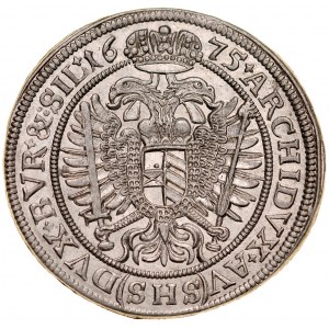 Śląsk, Leopold I 1657-1705, XV krajcarów 1675, Wrocław.