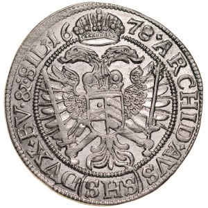 Śląsk, Leopold I 1657-1705, VI krajcarów 1678, Wrocław.