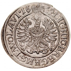 Śląsk, Księstwo Legnicko-Brzesko-Wołowskie, Chrystian 1639-1672, 3 krajcary 1669, Brzeg.