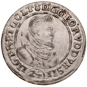 Śląsk, Księstwo Legnicko-Brzesko-Wołowskie, Jerzy Rudolf legnicki 1621-1653, 24 krajcary 1621, Legnica.