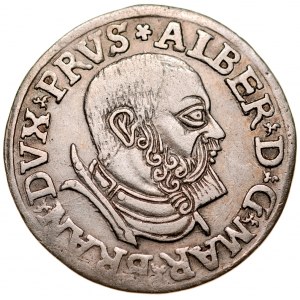 Prusy Książęce, Albrecht Hohenzollern 1525-1568, Trojak 1538, Królewiec.