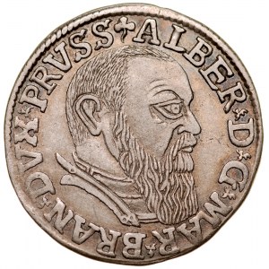 Prusy Książęce, Albrecht Hohenzollern 1525-1568, Trojak 1541, Królewiec.
