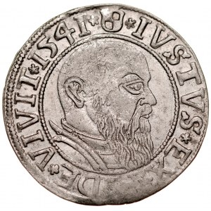 Prusy Książęce, Albrecht Hohenzollern 1525-1568, Grosz 1541, Królewiec.