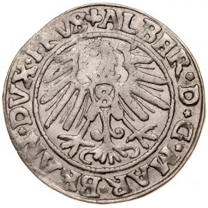 Prusy Książęce, Albrecht Hohenzollern 1525-1568, Grosz 1546, Królewiec.