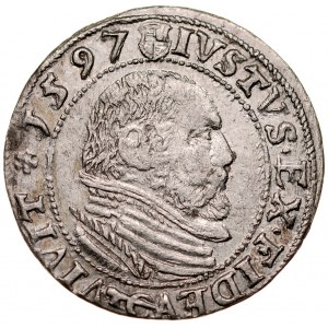 Prusy Książęce, Jerzy Fryderyk 1578-1603, Grosz 1597, Królewiec.