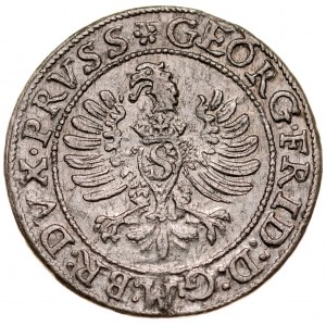 Prusy Książęce, Jerzy Fryderyk 1578-1603, Grosz 1597, Królewiec.