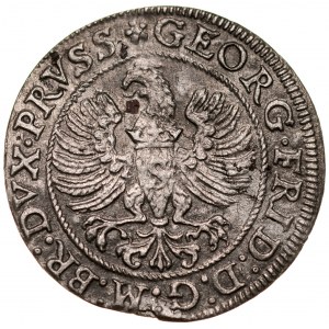 Prusy Książęce, Jerzy Fryderyk 1578-1603, Grosz 1586, Królewiec.