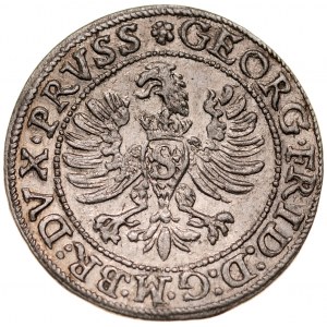 Prusy Książęce, Jerzy Fryderyk 1578-1603, Grosz 1596, Królewiec.