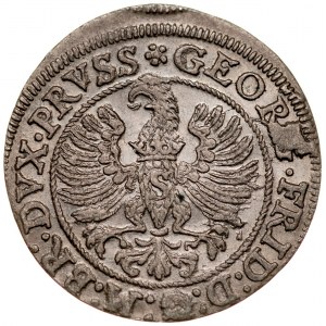 Prusy Książęce, Jerzy Fryderyk 1578-1603, Grosz 1587, Królewiec.